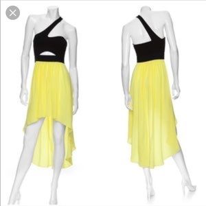 Mason by Michelle Mason one shoulder dress